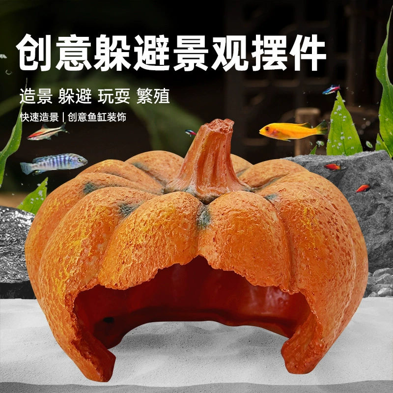 Ящерица Рак-отшельник Смола Ремесла Хомяк Черепаха, чтобы избежать пещер аквариум