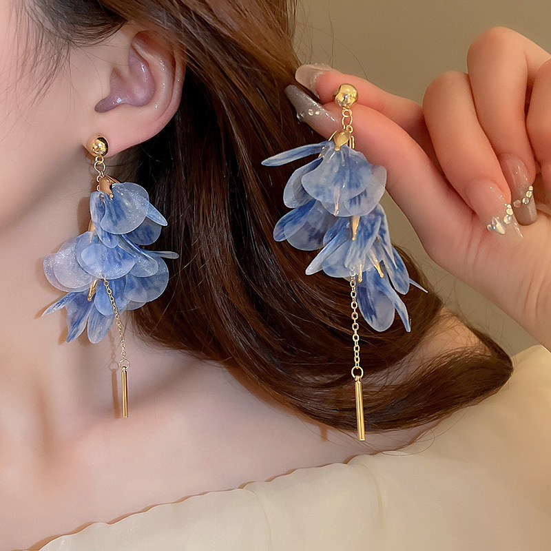 23# Aguja de Plata - Oro - Azul