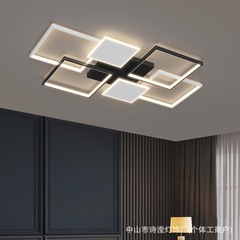 リビングルームランプ 2025 新しいスタイル - LED リビングルームモダンシンプルな高度な雰囲気のリビングルームのシーリングランプ