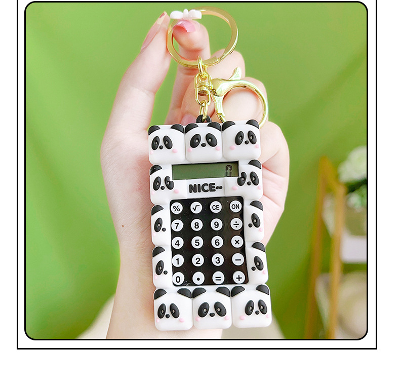 45g Weight Keychain Classification 1 Piece Quantity Daily Occasion Plastic Material New Year Festival Animal Pattern Kid'S Gender Cute Style Cute Animal Plastic Christmas Valentine'S Day New Year Kid'S Bag Pendant Keychain