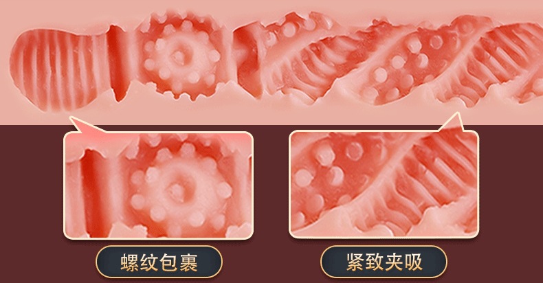 Male Masturbator Cup with Vaginal and Anal Openings, TPE Half-Body Doll, Manual Use — detail image 16