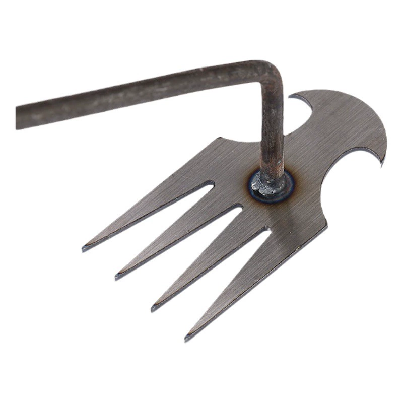Многофункциональная новая открывалка для рассады грабли для травы с деревянной ручкой прополки с четырьмя вилками инструменты для рыхления травы садовые инструменты оптом