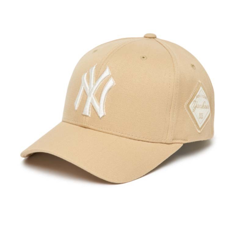 뉴 하드탑-베이지 NY 라지 라벨