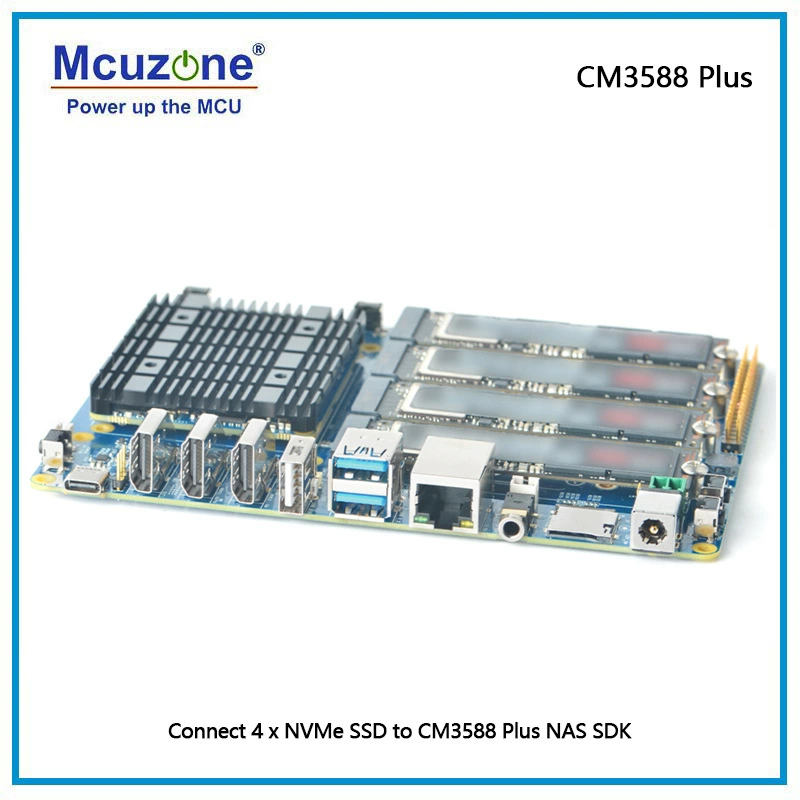 Friendly CM3588Plus core board kit 16+256, RK3588 development board, 4xpcie3.0 support 8K