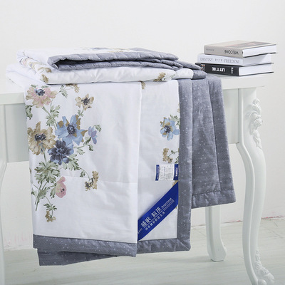 精品恒源祥全棉空调被夏凉被单双人夏被可水洗夏季薄被子礼品批发|ms