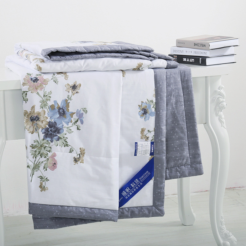 精品恒源祥全棉空调被夏凉被单双人夏被可水洗夏季薄被子礼品批发|ms