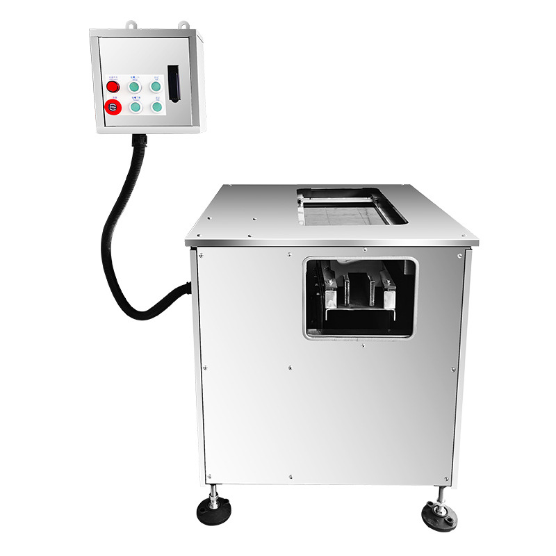 全自动商用斜切鱼片机酸菜鱼黑鱼水产市场切肉机加工切片薄厚均匀