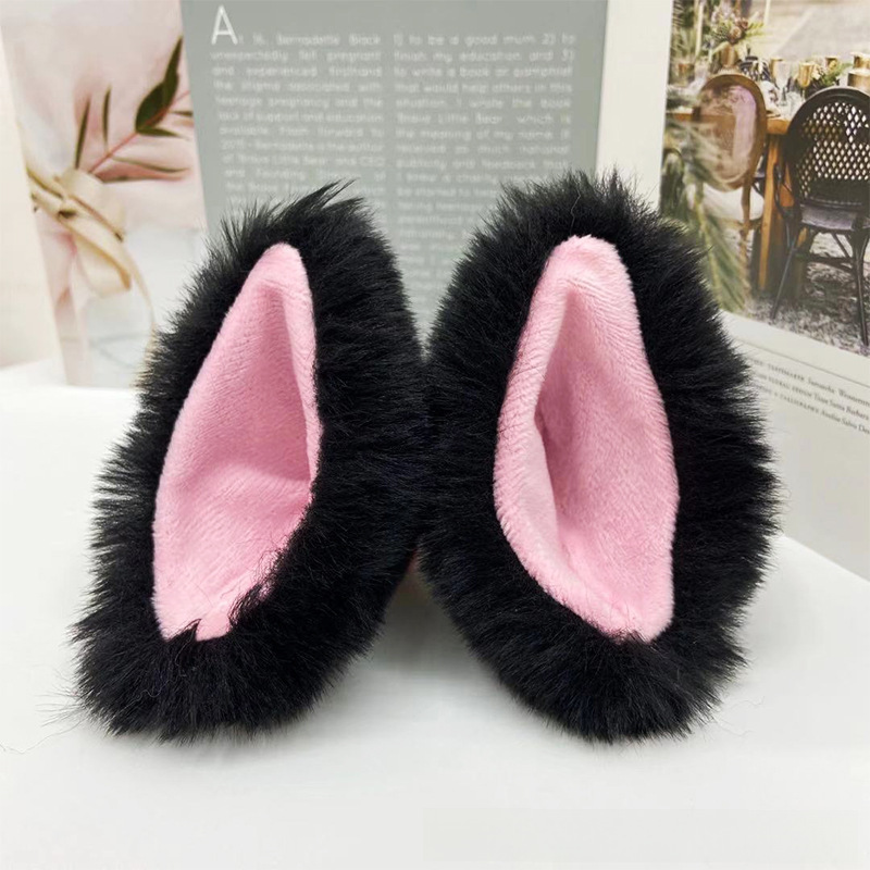 Anime Plüsch Katze Ohr Haarnadel Katze Mädchen Lori COSPLAY handgemachte Plüsch Tier Ohr Ball Katze Ohr Haarnadel Haar_voghion.com