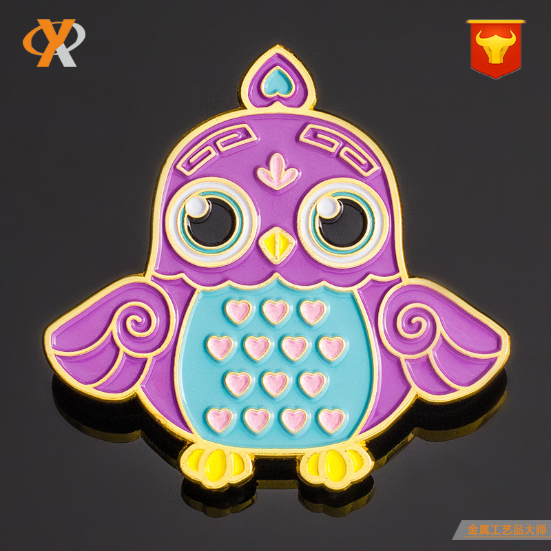 Cartoon badge