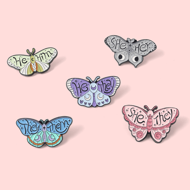 Fashion Butterfly Alloy Stoving Varnish Unisex Brooches display picture 5