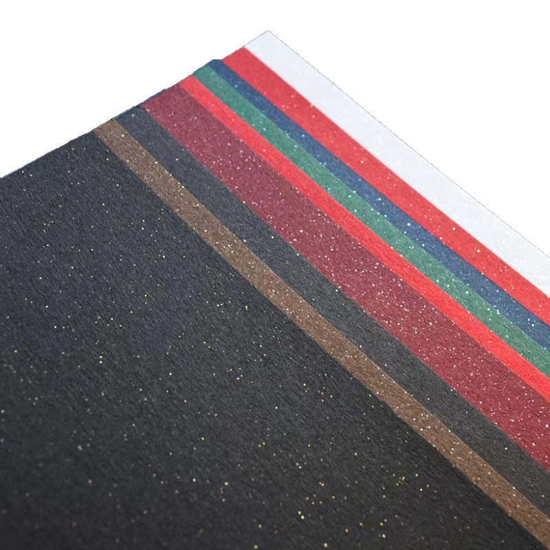 Cartón de 250 g de oro brillante, cartón espeso hecho a mano, cartón DIY