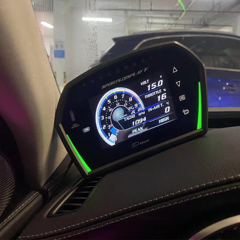 Qìchē SDAO Car Modified DEFI Multifunctional OBD LCD Meter (tachometer) - obd-meter-only-large-quantity-good-price