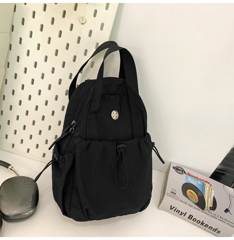 Backpack Men's And Women's 2025 Multifunctional Breast Bag Lightweight Nylon Cloth Bag Single Shoulder High Value Work Commuter Messenger Bag_voghion.com