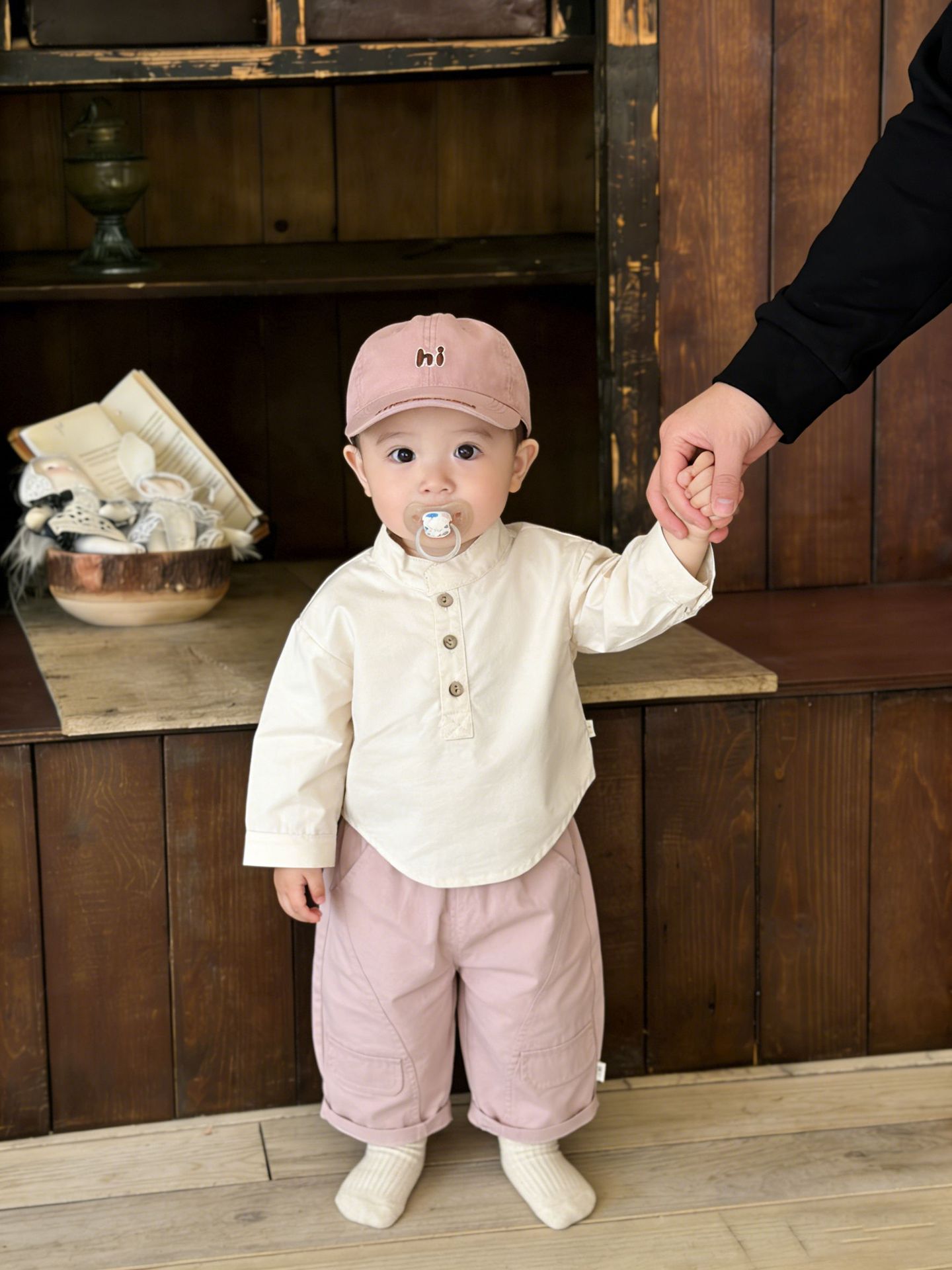 Camisas coreanas de algodón para bebés primavera 2026 nueva ropa infantil primavera y otoño camisa exterior abrigo universal