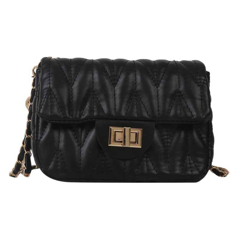 Spring and summer 2023 new fashion chain diamond lattice shoulder messenger small square bag women's bag support a large number of wholesale mixed batch
