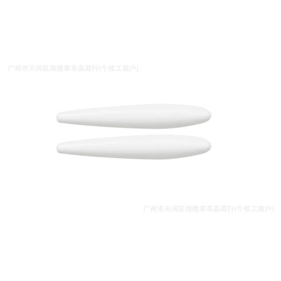 Car modification anti-collision strip spoiler plate multi-purpose front bumper rearview mirror door anti-collision strip car universal (Spoiler) - new-809-spoiler-strip-white-2-pack