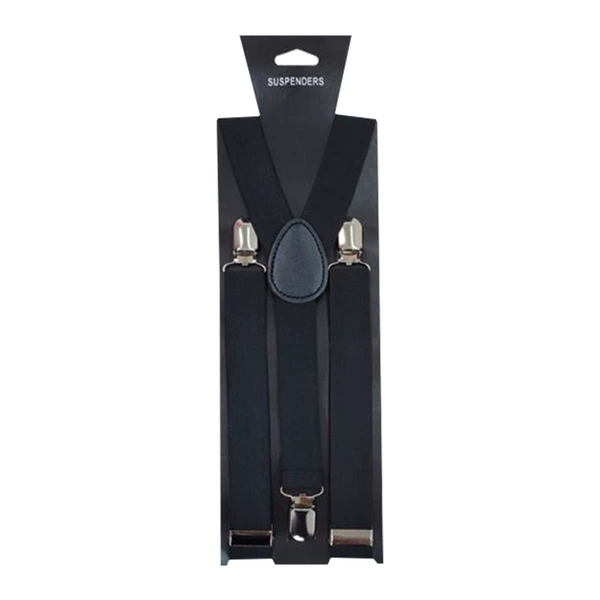 Black suspenders