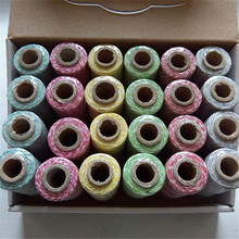 �pɫ�޾���ɫ�pɫ�޾�Cotton rope���K���b�o�ϵ����KDIY�ֹ�ˇ�K