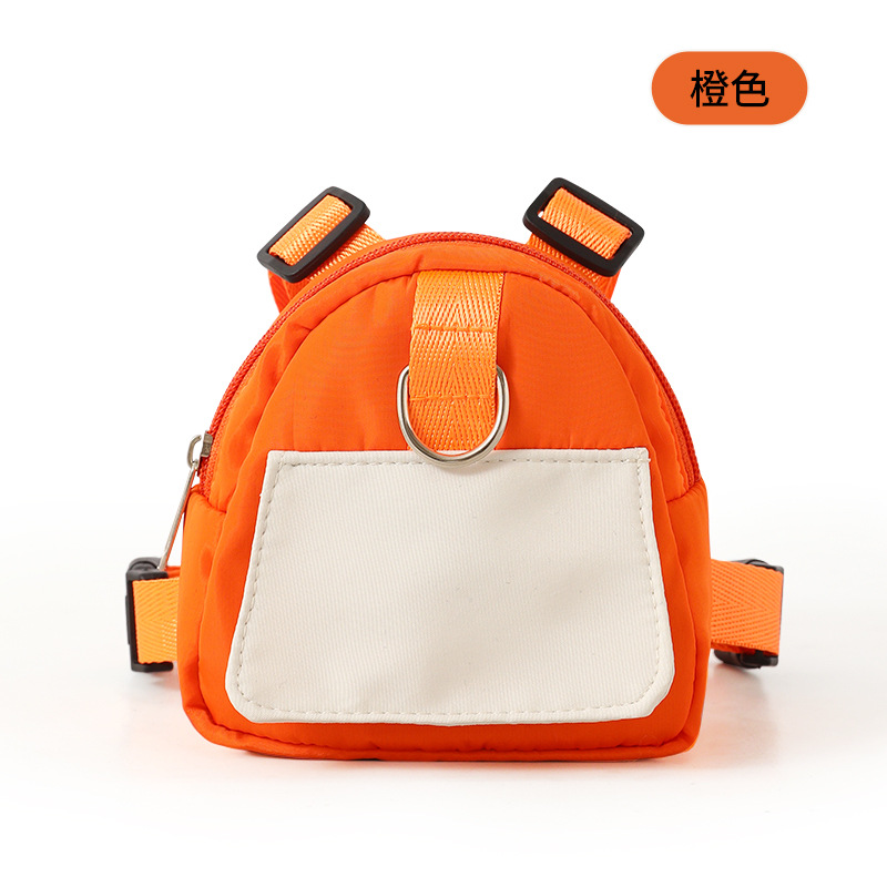 Mochila para mascotas portátil, correa para pasear al perro, gato autoportante, perro pequeño, correa para el pecho Corgi Teddy, mochila escolar