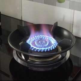 燃气灶煤气灶炉架加厚防滑圆形锅架天然气灶配件支架防风一体炉架