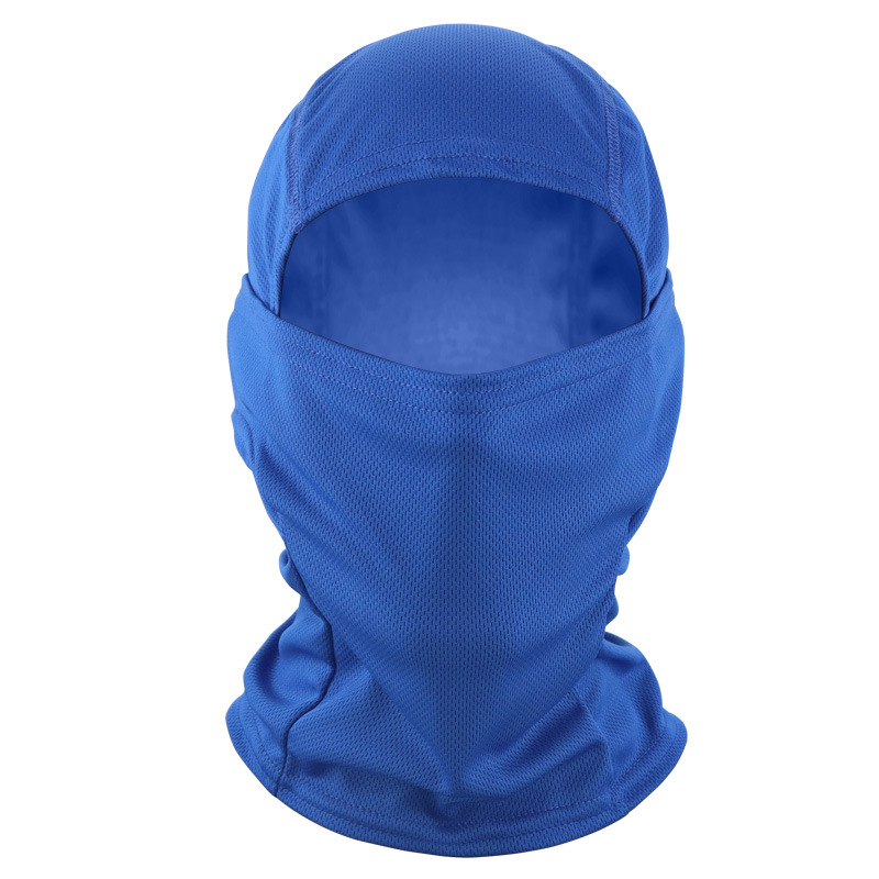 Color sólido veloz secado cubierta de cabeza montar al aire libre máscara solar de poliéster 100% respirado collar al por mayor transfronterizo