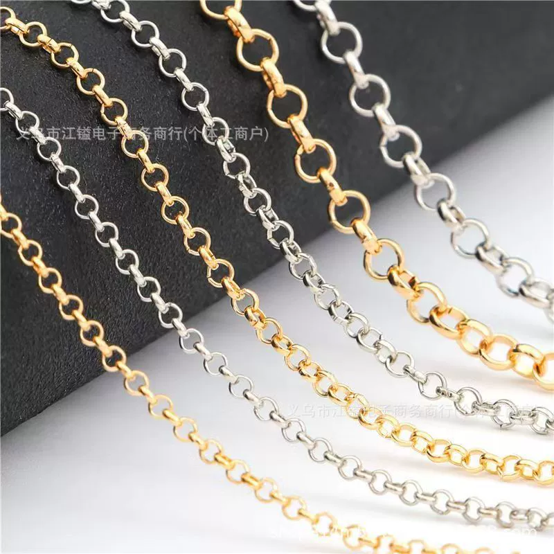 Round beads, chain for key bag  handmade, necklace, direct factory sales