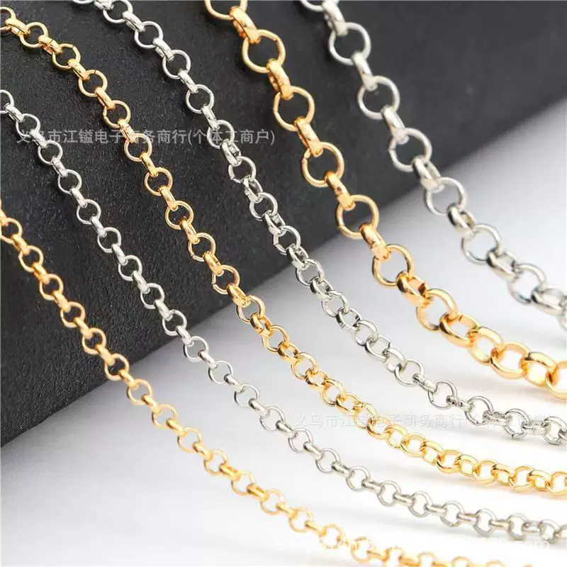 Round beads, chain for key bag  handmade, necklace, direct factory sales