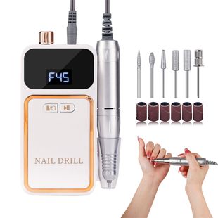 Nail Polisher, Professional Nail Polisher for Removing Dead Skin, Portable Nail Polisher, Full Set of Nail Polishers