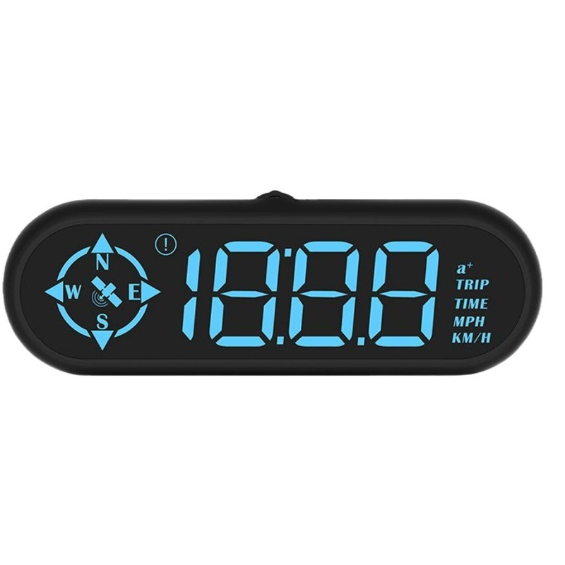 Новый универсальный автомобильный HUD-дисплей G9, универсальный GPS-дисплей скорости с HUD-дисплеем, меняющим цвет