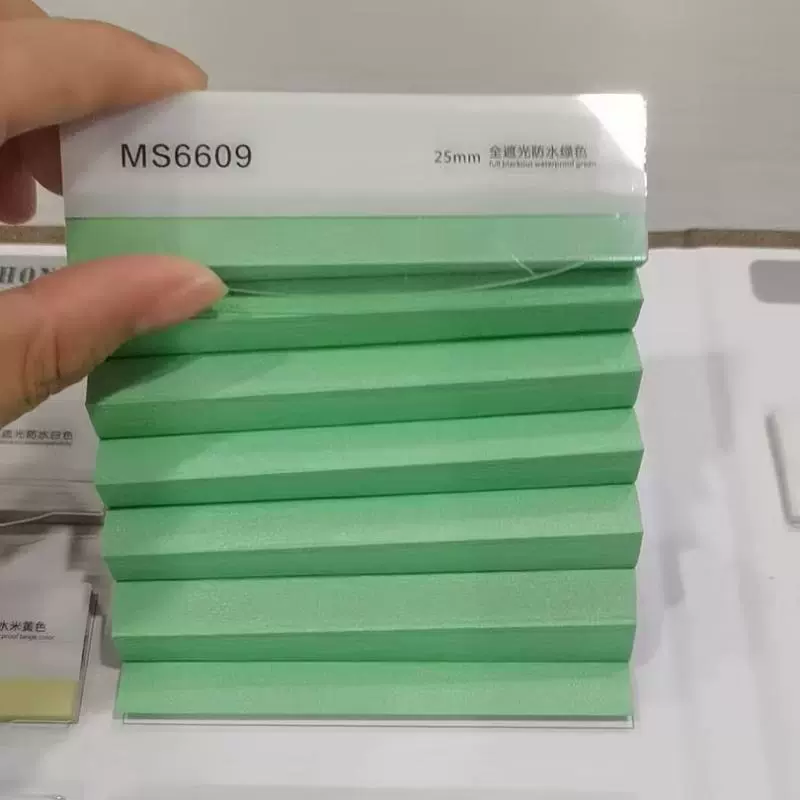 20mm挡风防寒蜂巢帘面料 防水防霉空调隔断蜂巢门 蜂巢遮阳帘面料