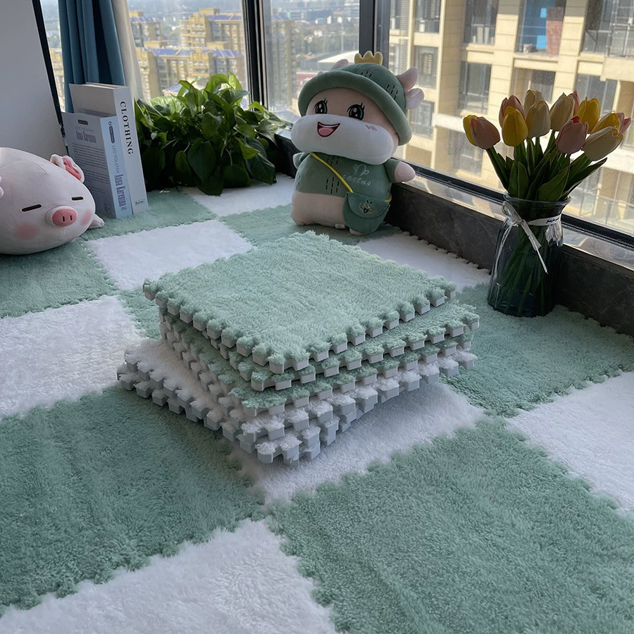 INS Wind Детская комната Полный магазин Flip -режим Foam Switching Plush Plush Plasma Carpet Bedroom