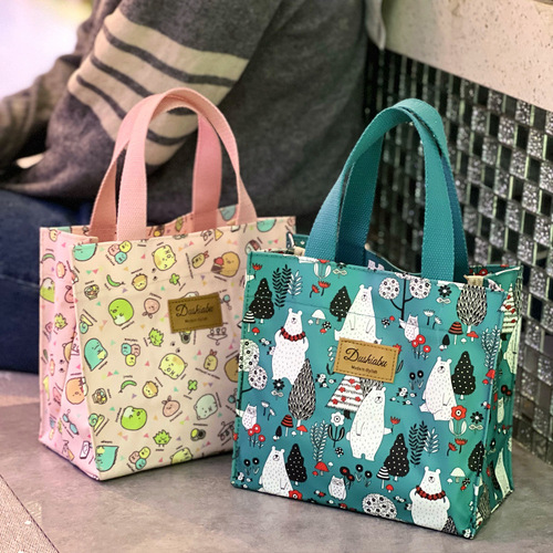 New Korean waterproof material mini work portable mobile phone charger sundry bag snack bag lunch bag mommy bag