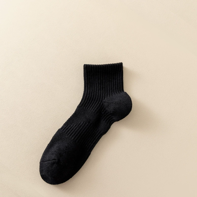 Хлопковые высокие носки на колено, средняя длина, пряжи c combed cotton, впитывают пот и запах