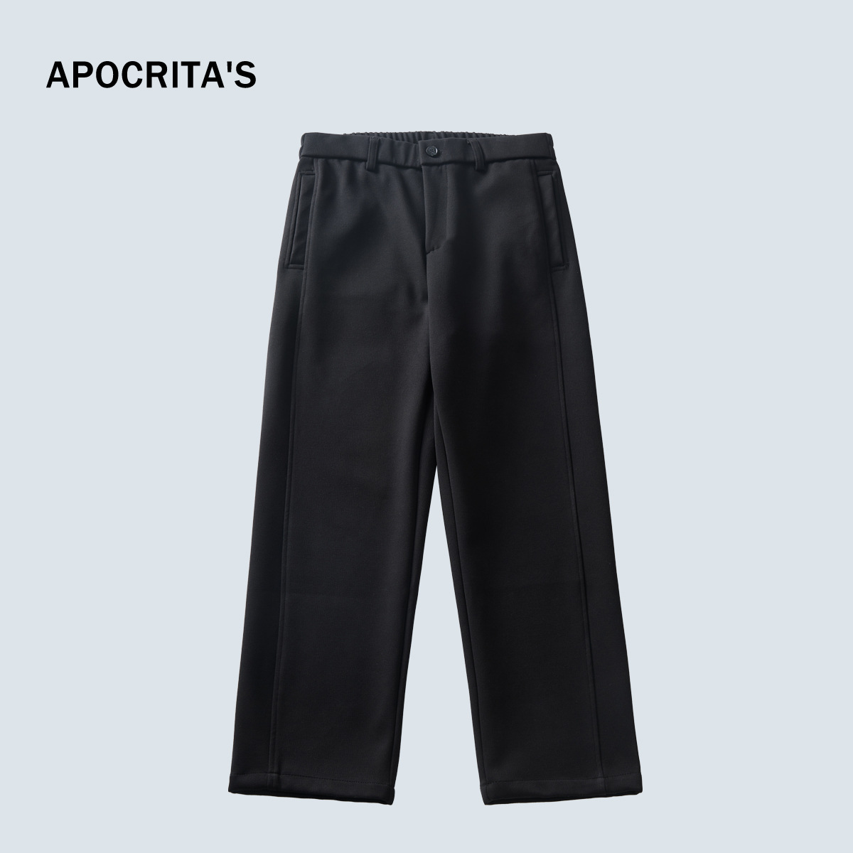 Sin devoluciones ni cambios【Liquidación por tiempo limitado a un precio súper bajo】Pantalones casuales holgados y rectos para hombre APO, para otoño e invierno