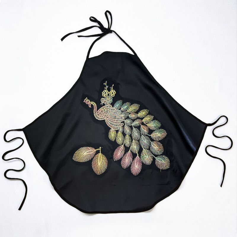 2025 Silk Bearers Women's Summer Retro Phoenix Mulberry Silk Backless Underwear Sling Pajamas suit Thin