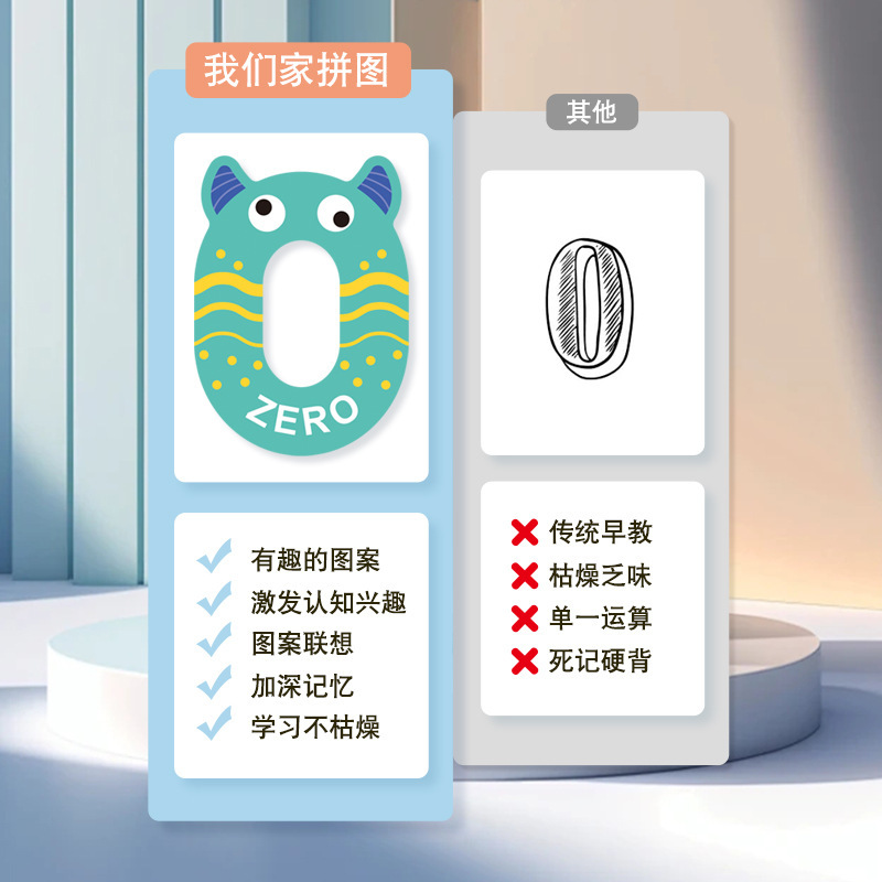 幼児磁気パズル3 ~ 6歳赤ちゃん多テーマアルファベット動物数字認知早教啓蒙パズル|undefined