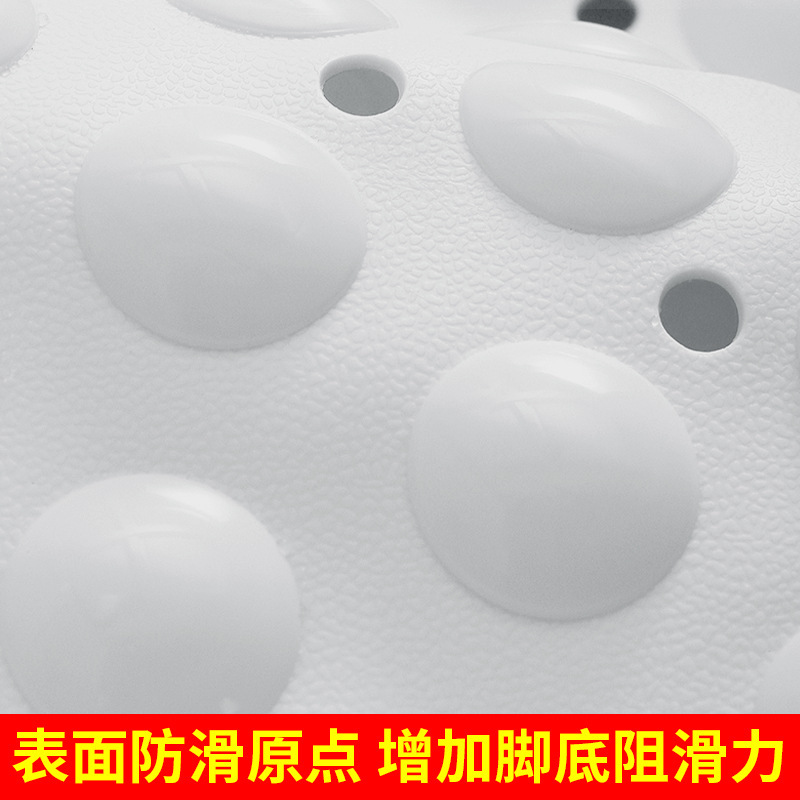 浴缸防滑垫浴室脚垫吸盘橡胶防摔垫洗澡家用淋浴房卫生间防水地垫|undefined