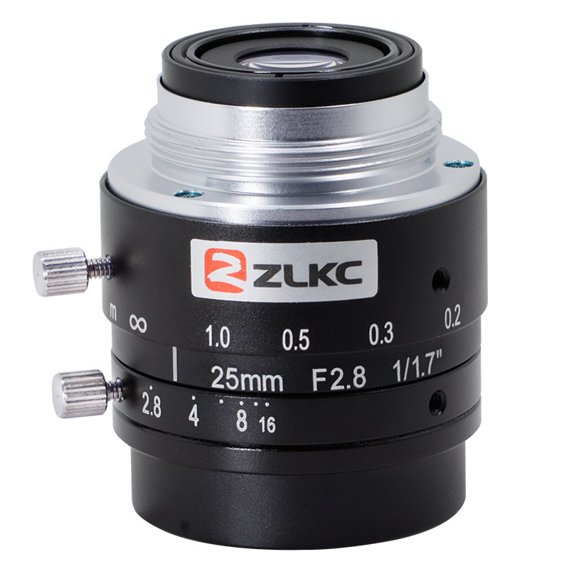 ZLKC�����ƴ�25mm��ҵ��ͷLM2528MP12�ͻ���C��1/1.7�����Ӿ���ͷ