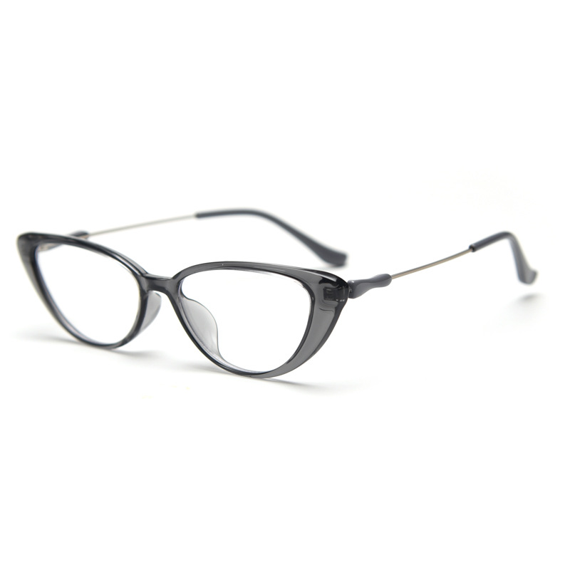 Retro TR90 Small Frame Cat Shaped Glasses For Women Fashionable Artistic Prescription Ready Non Prescription Available_voghion.com