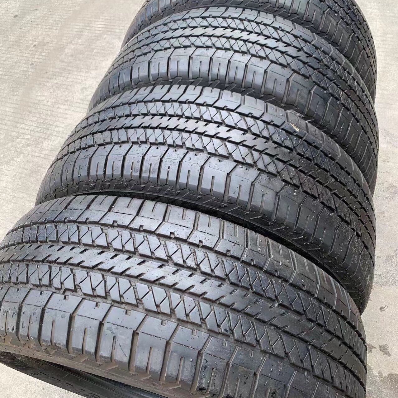 二手普利司通轮胎275/60R20  115S  ALENZA A/S 02 道奇 公羊