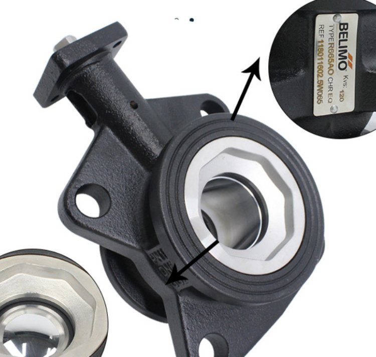 锻造黄铜 搏力谋二通开关电动调节阀R665AO BELIMO比例积分