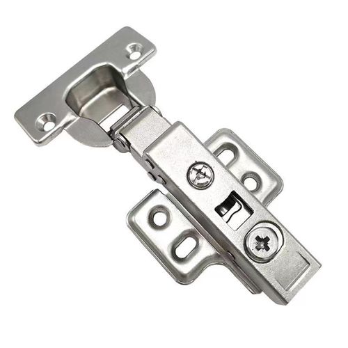35 cups thick door side plate hinges 25mm side plate hydraulic damping two-stage force detachable full cover hinges