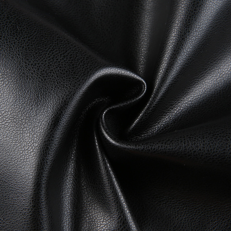 leather strapped hollow vest & skirt two-piece NSRUI51599