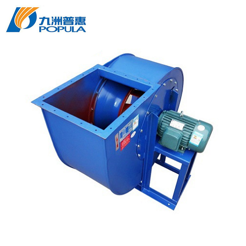 九洲风机厂家直供4-72 离心通风机 直接传动A式 吸力大