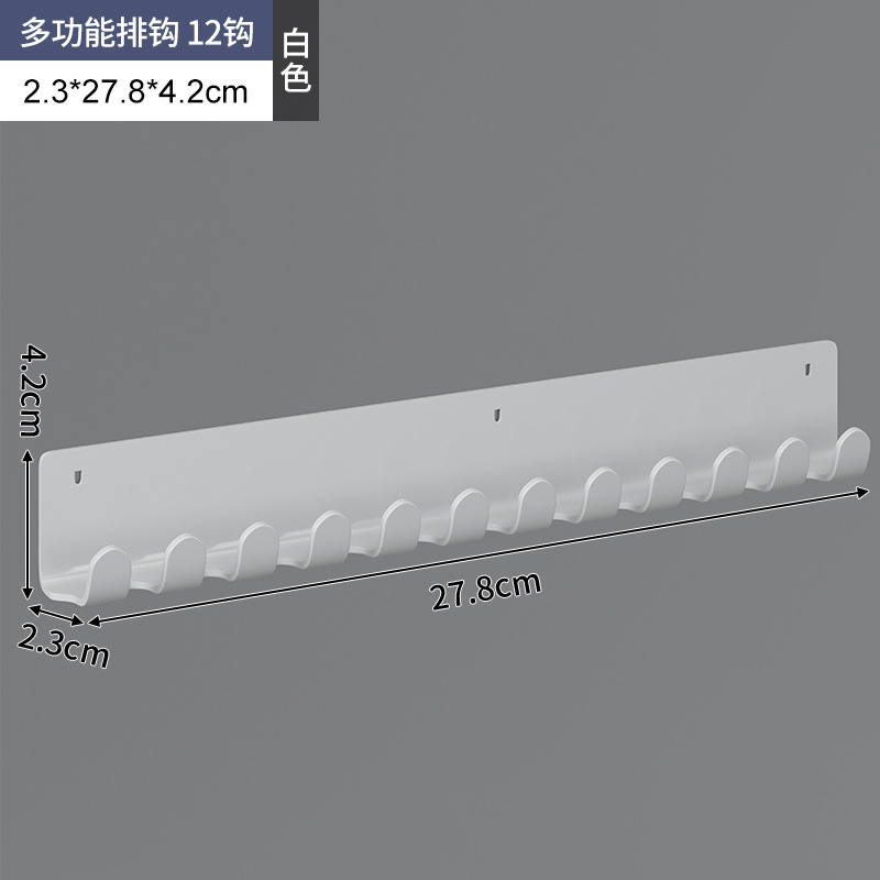 6mm diámetro de agujero 16mm agujero espacio de agujero de metal accesorios de agujero de placa gancho bolígrafo cesto de red de plástico hierro forjado muestra de almacenamiento DIY