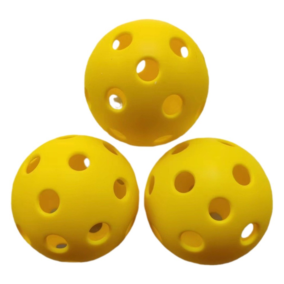 26-hole green welding ball hole ball wholesale indoor and outdoor match pick ball pickleball comply with USAPA
