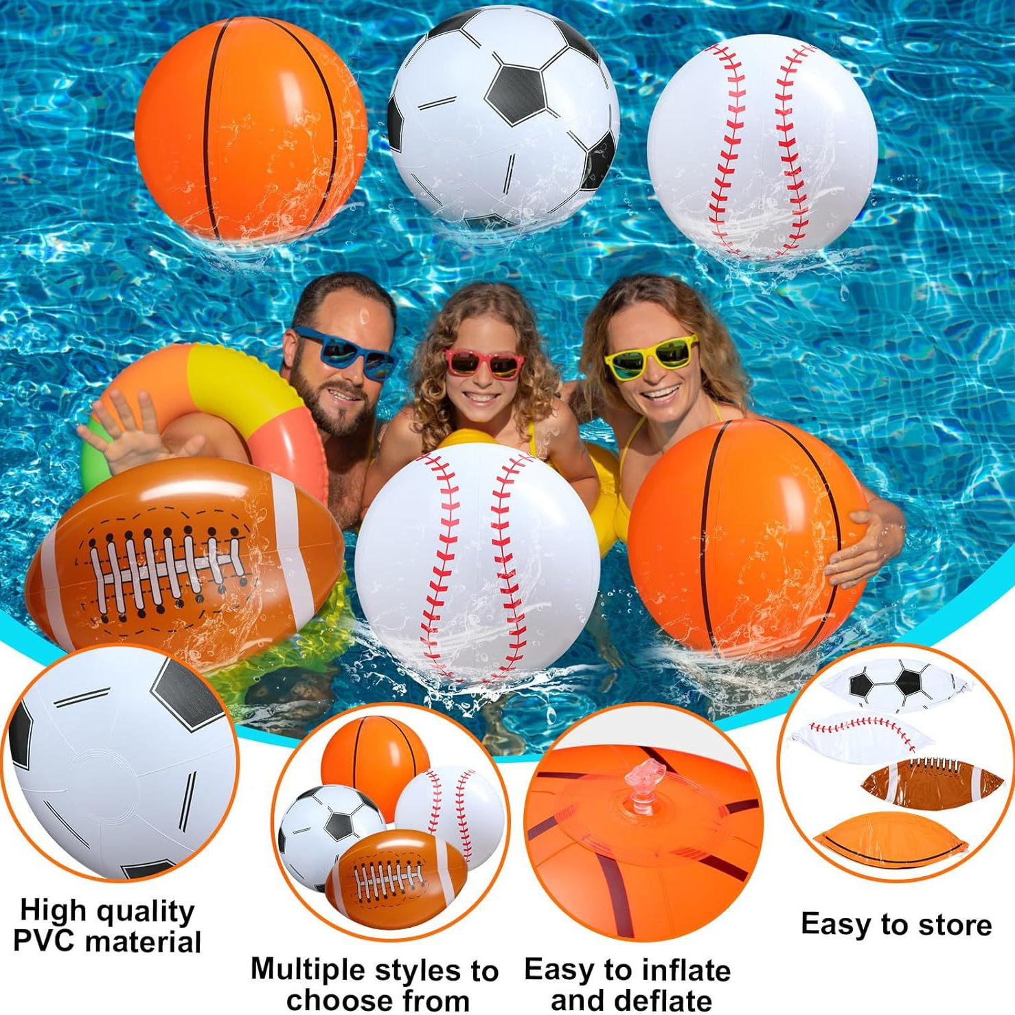 Basketball, Rugby, Football, Kidsren's Ocean Ball, Large Environmentally Friendly Pvc Inflatable Ball, Beach Ball, Custom Kidsren's Ball