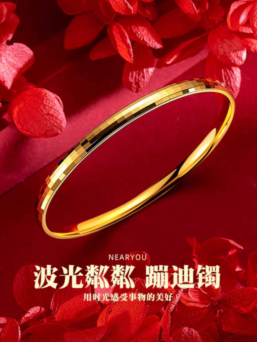 Серебряный браслет, модный браслет из одной бусины, 3D