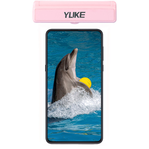 Yuke PVC mobile phone waterproof bag, transparent beach camping waterproof bag, outdoor sports touch screen waterproof mobile phone bag