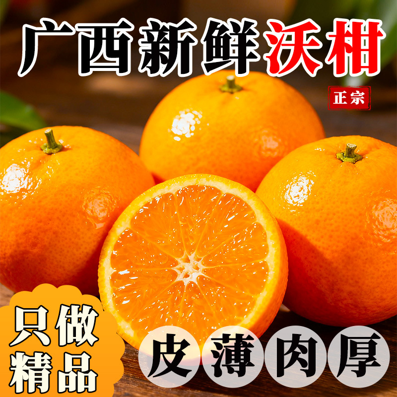 正宗广西沃柑斤新鲜水果当季橘子整箱大果桔子沙糖蜜橘砂糖柑橘甜